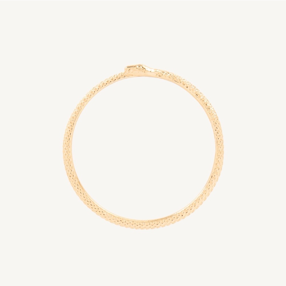 Catbird Sylvie Gold Snake Stacking Ring 7 - Picture 3 of 5